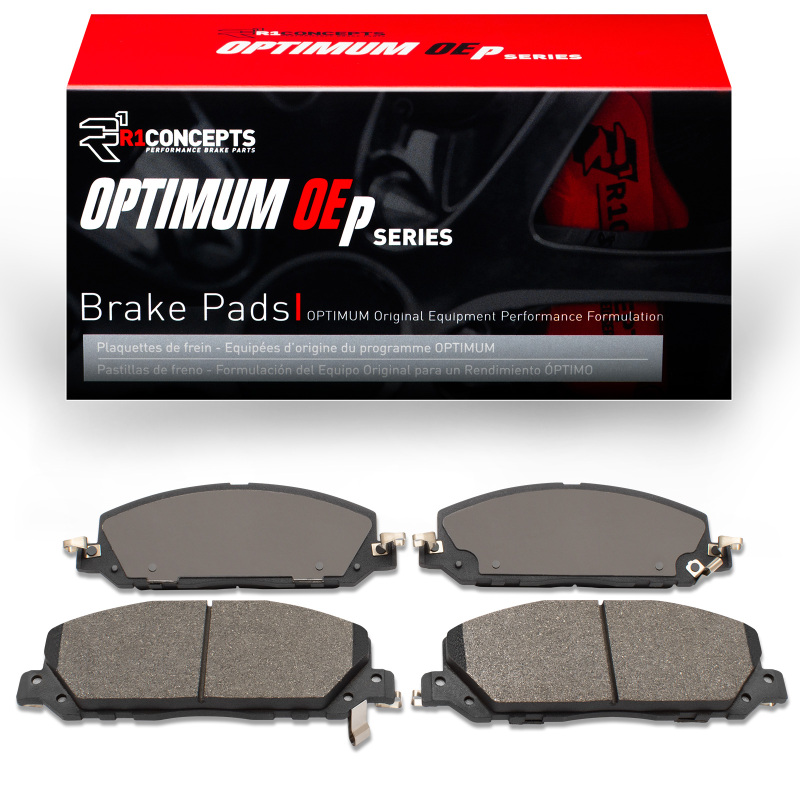 Ford Police Interceptor Utility Brake Pads - Front - R1 Concepts - Optimum OE - `20-`25
